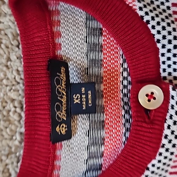 Brooks Brothers Striped Cardigan Sweater Set - Picture 6 of 14